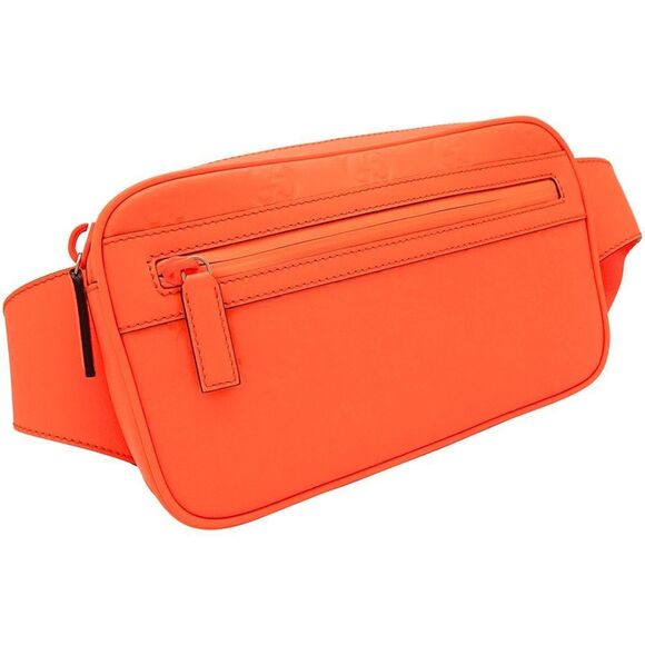 GUCCI Orange Leather Fanny Pack - Picture 1 of 10